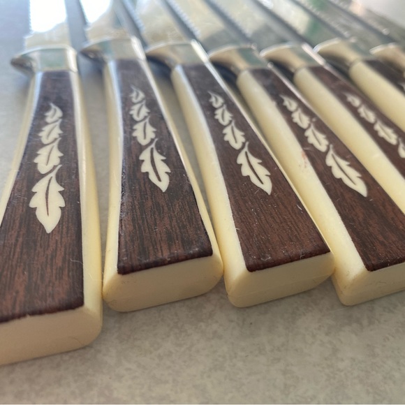 Vintage MCM flatware set Regent Sheffield from England - Picture 4 of 9